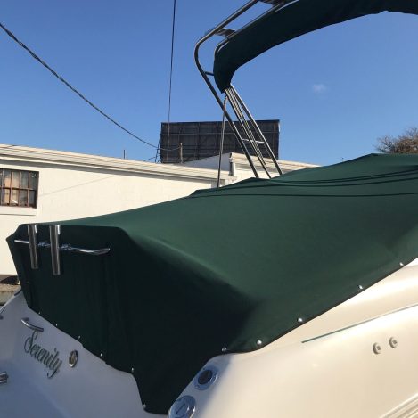 Cockpit Cover with cut outs rail