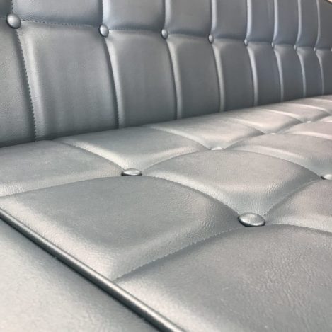 New Upholstered Seats - Restoration Project