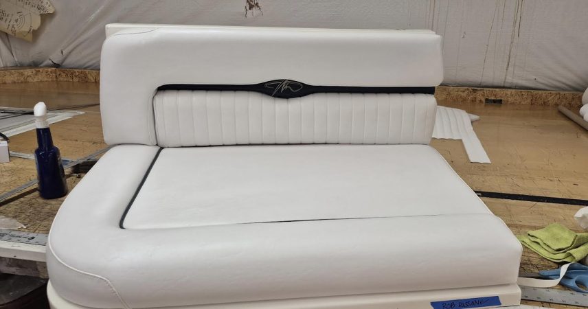 cushion  green and white