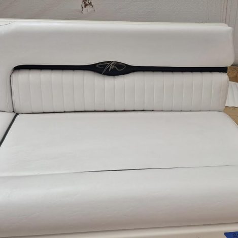 cushion  green and white